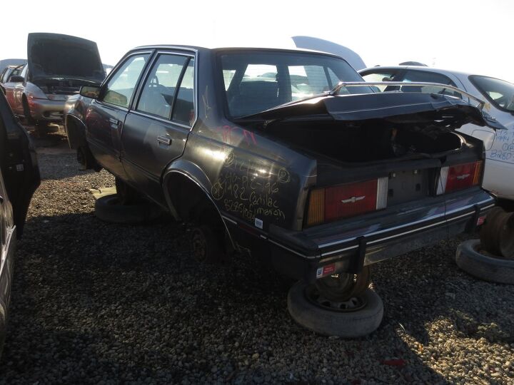 junkyard find 1982 cadillac cimarron