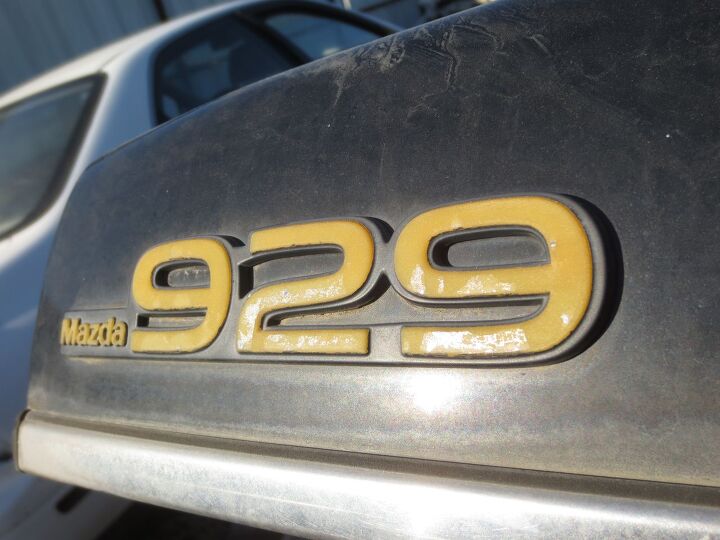 junkyard find 1989 mazda 929