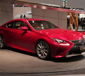 Tokyo Motor Show 2013: Lexus RC 350 & RC 300h, Performance and Hybrid Coupes
