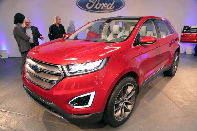 Los Angeles 2013: 2015 Ford Edge To Go Global