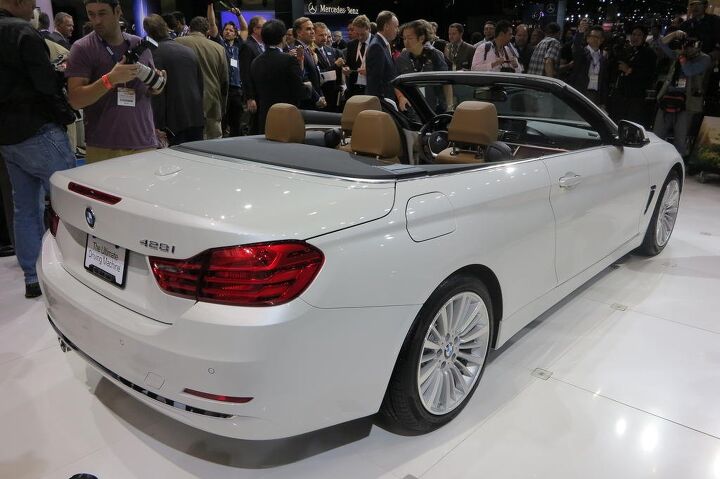 bmw drops the top in la with 4 series convertible coupe