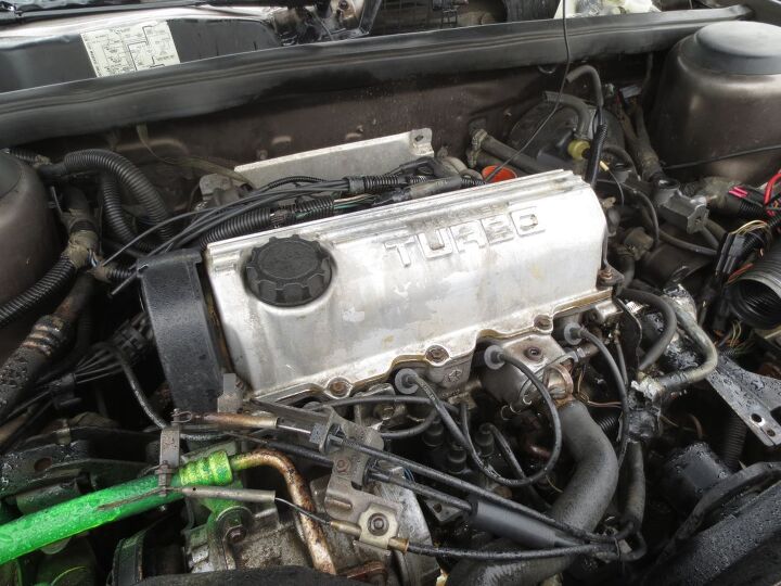 junkyard find 1985 dodge 600 turbo