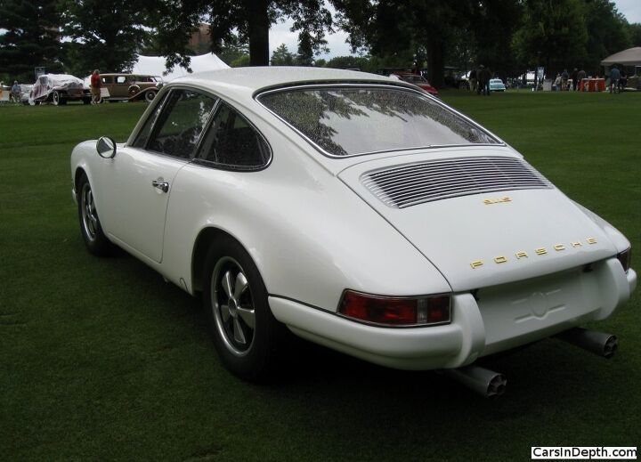 a plethora of air cooled porsches