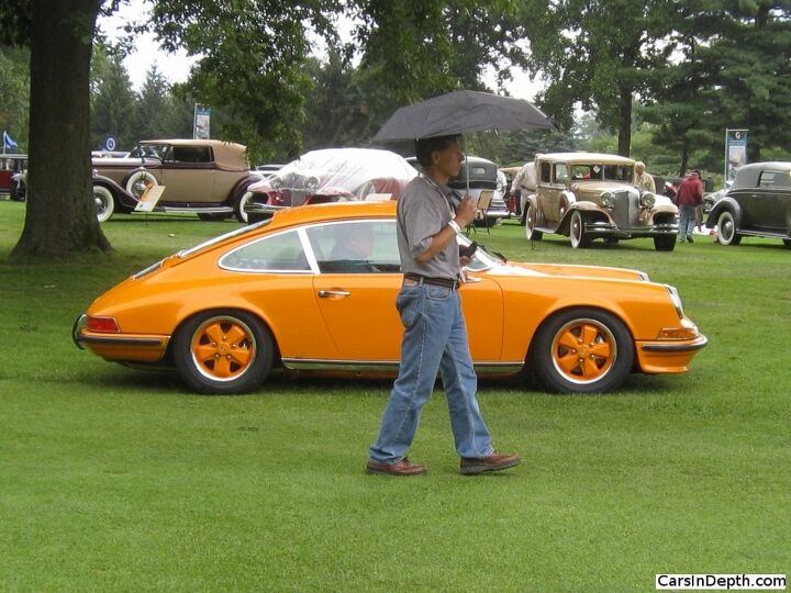 a plethora of air cooled porsches