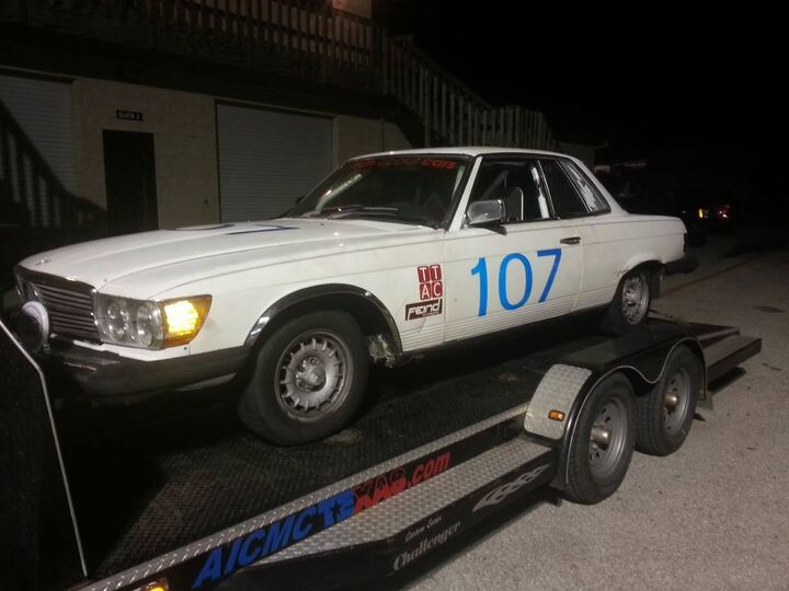 ttac 24 hours update the benz we didn t race and the one we did