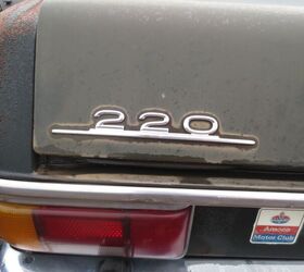 junkyard find 1973 mercedes benz 220