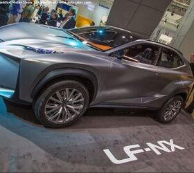 2013 Frankfurt Auto Show: Lexus LF-NX Concept – Live Photos