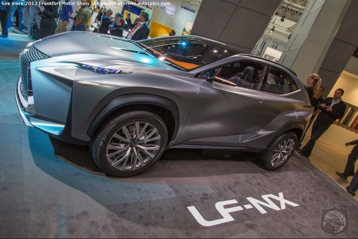 2013 Frankfurt Auto Show: Lexus LF-NX Concept – Live Photos