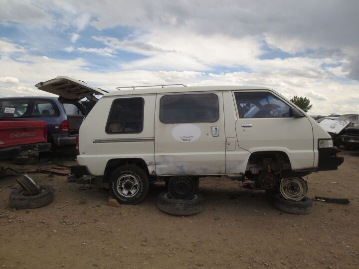 Junkyard Find: 1987 Toyota Conversion Van