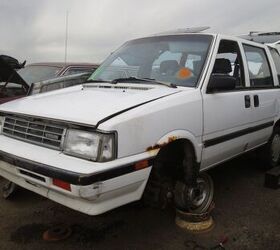 Junkyard Find: 1987 Nissan Stanza Wagon