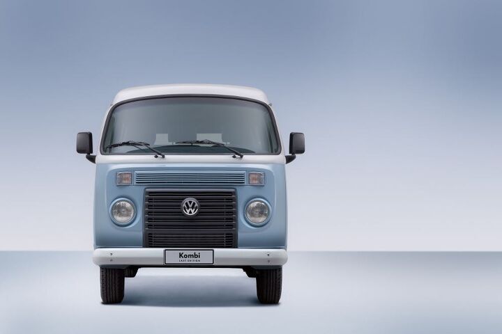 vw microbus rolls off into the sunset with 600 last edition kombi type iis in
