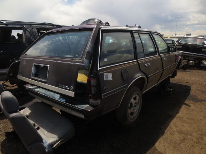 junkyard find 1985 buick skyhawk wagon