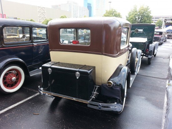 i m here to say i was drivin that model a the 2013 ford model a restorers club