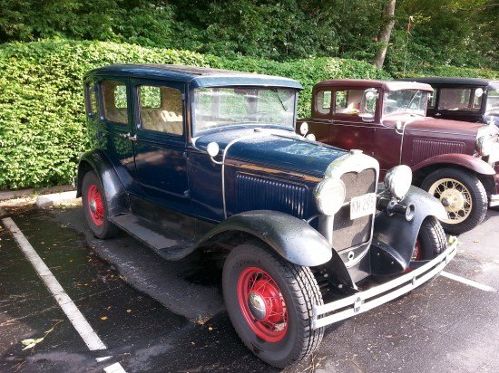 i m here to say i was drivin that model a the 2013 ford model a restorers club