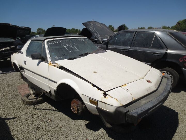 junkyard find 1986 bertone x1 9