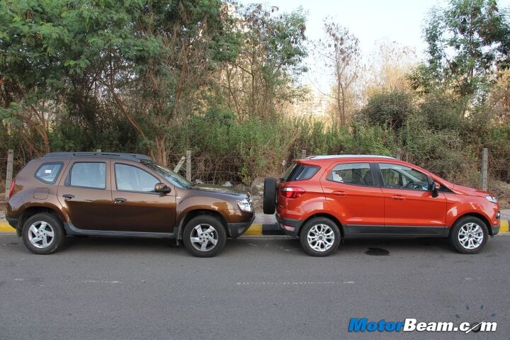 ford shocks renault with ecosport price in india