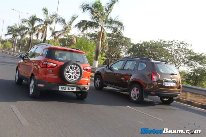 ford shocks renault with ecosport price in india