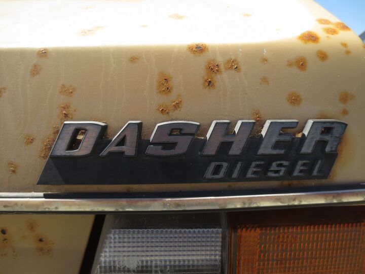 junkyard find 1979 volkswagen dasher diesel