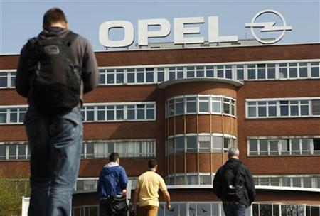 Opel Workers In Bochum Walk Off The Job