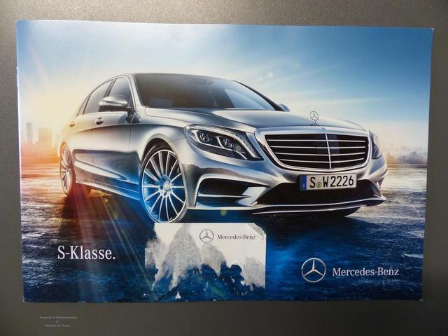 Mercedes-Benz S-Class Brochure Leaked