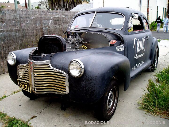 BODACIOUS BEATERS – <em>and Road-going Derelicts): </em> VINTAGE CHEVY in DRAG