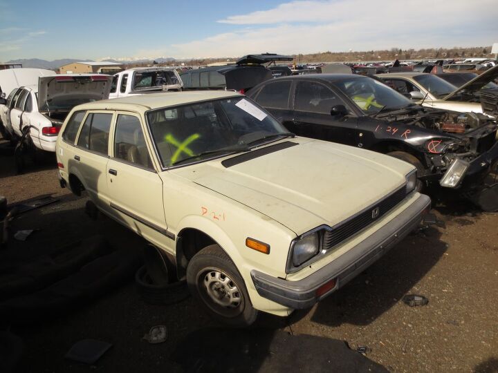 junkyard find 1983 honda civic wagon