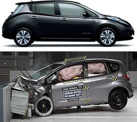 Doug's Comparison: Nissan LEAF Vs. Honda Fit