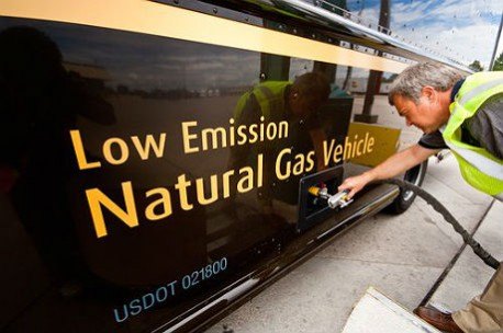 brown goes green makes green with lng trucks