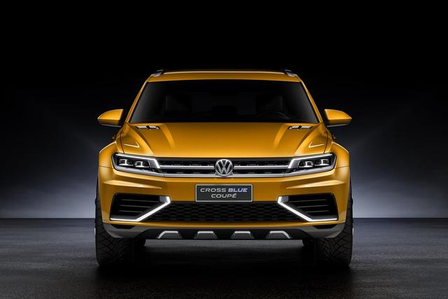 vw crossblue coupe concept is this the new mqb crossover