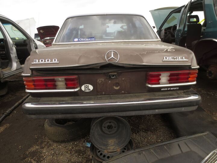 junkyard find 1978 mercedes benz 300d