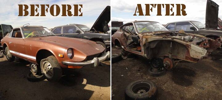 Picked Clean: If You Want 240Z Parts, You Need To Work Fast!