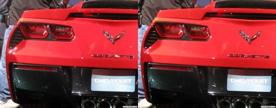 was it the camaro that influenced the c7 corvette s tail lights