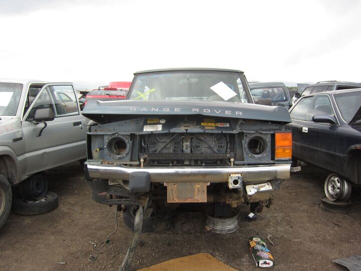 junkyard find 1995 range rover