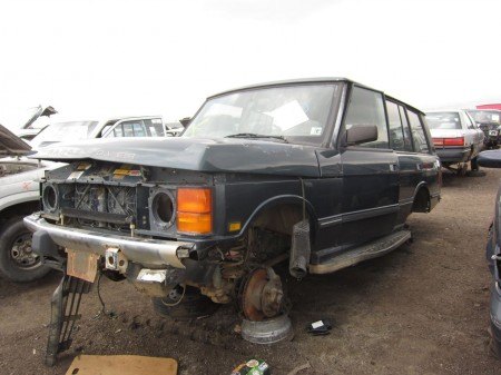 junkyard find 1995 range rover