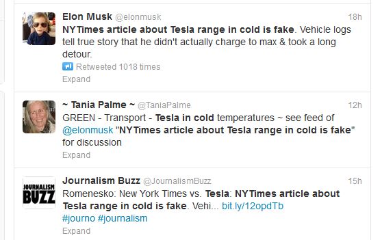 after tesla stalls musk calls ny times report a fake