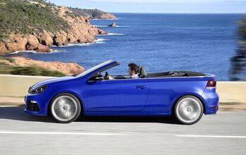 Topless Golf R Cabrio Pulls Her Tops Off