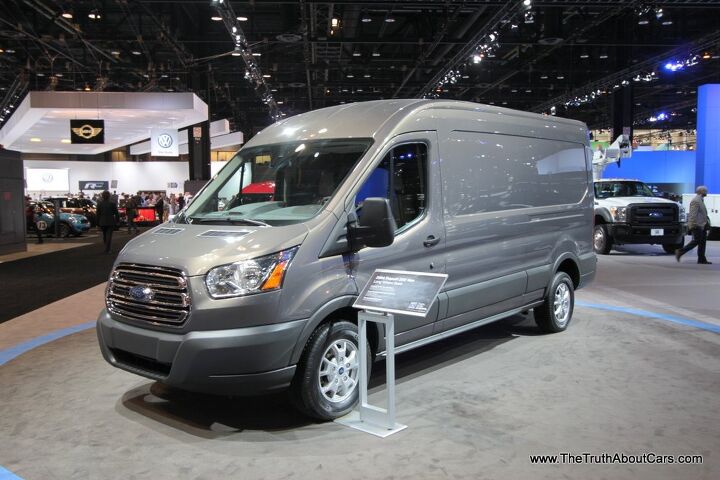 chicago auto show ford transit 250