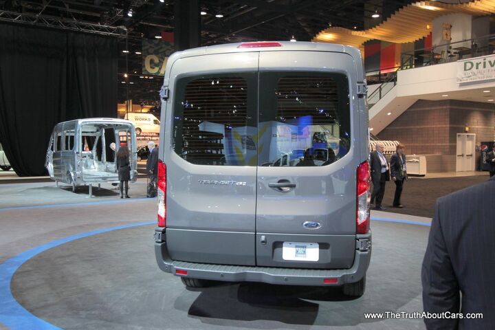 chicago auto show ford transit 250