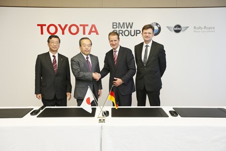 toyota and bmw sign formal development pact that can develop into more