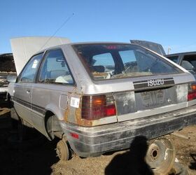 junkyard find 1986 isuzu i mark hatchback