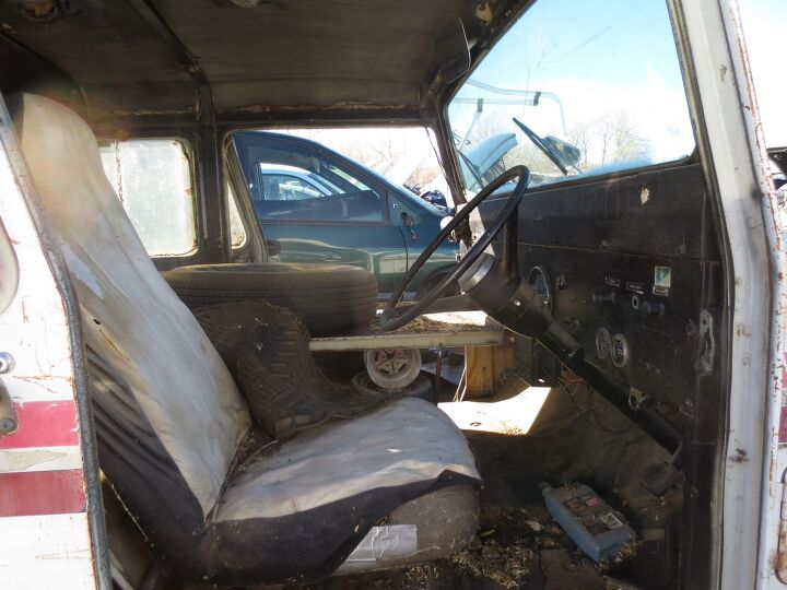 junkyard find 1979 am general dj 5g jeep with factory audi power