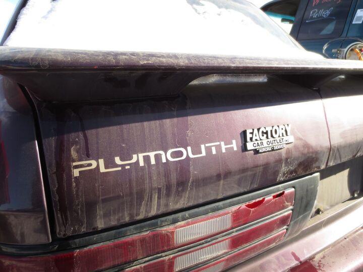 junkyard find 1994 plymouth sundance duster