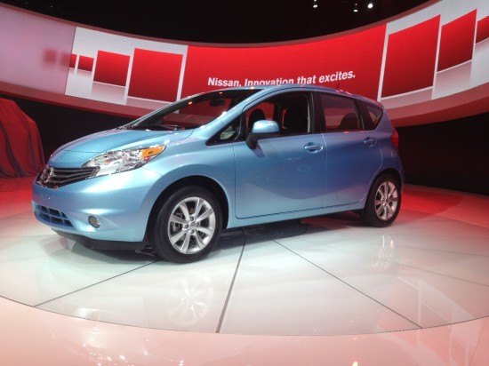 naias 2013 nissan versa note left uncovered