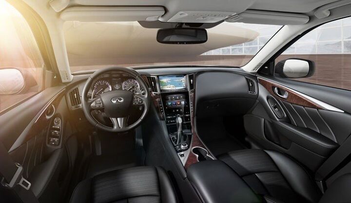 naias 2013 infiniti reveals new q50 same v6 as g37 now with optional battery power