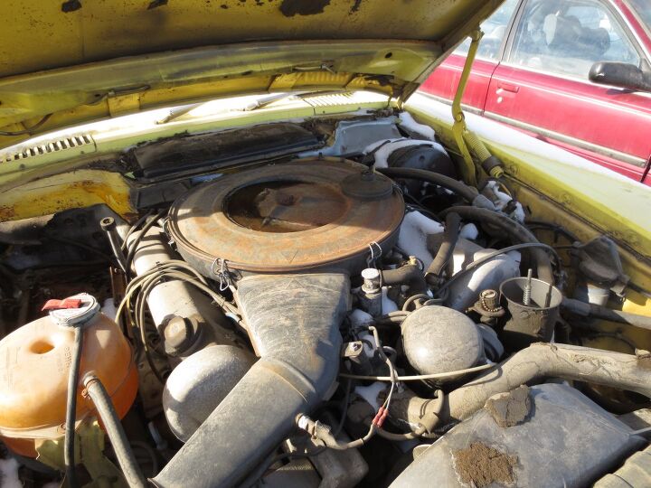 junkyard find 1974 mercedes benz 450sl