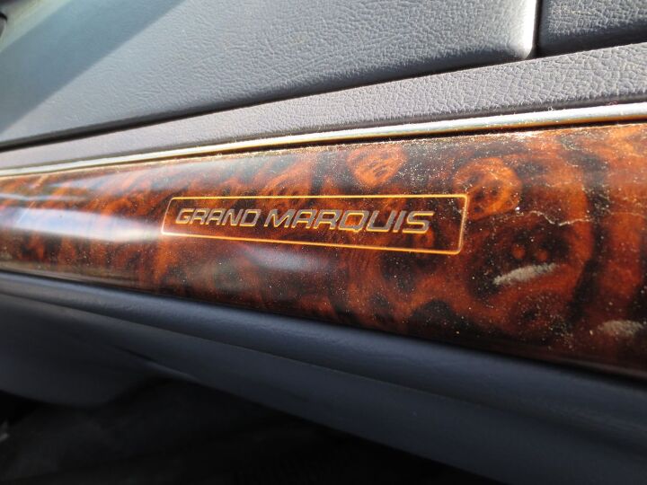junkyard find 1997 mercury grand marquis ls safety edition