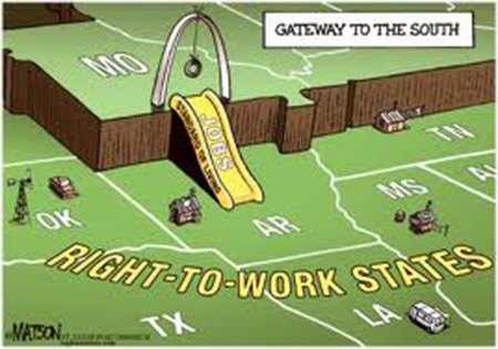 Right-To-Work Goes Viral