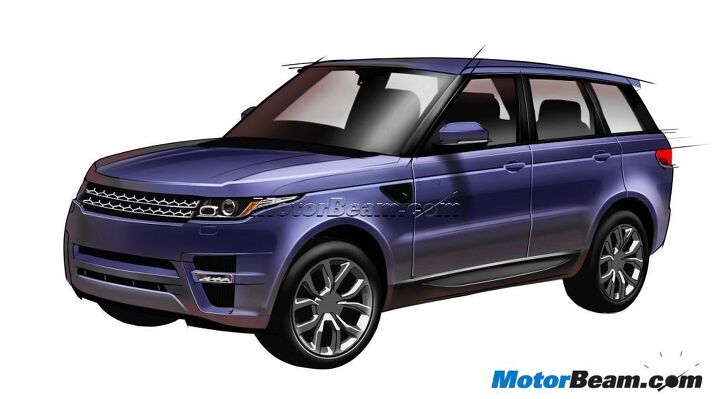 Upcoming Range Rover Sport Rendered