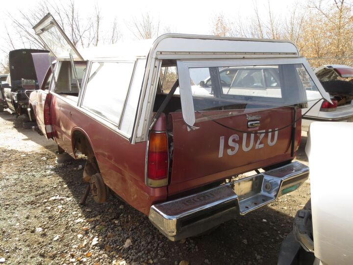 junkyard find 1984 isuzu p up