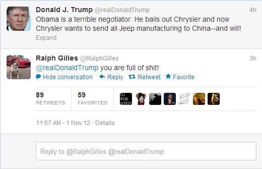 qotd you are full of shit ralph gilles to donald trump